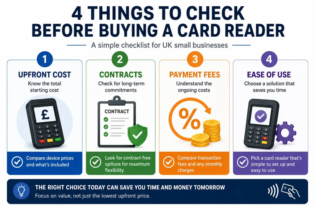 Card readers compared for UK small businesses looking for affordable payment solutions