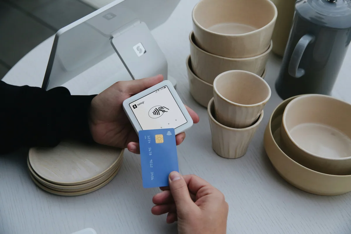 Small business accepting card payments with SumUp